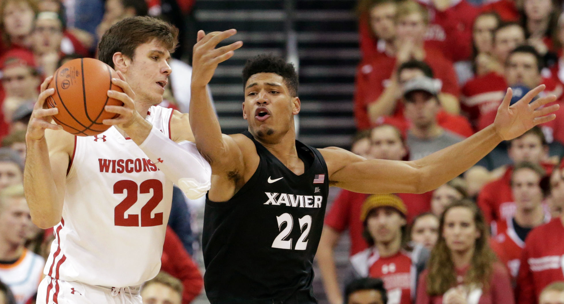 Ethan Happ - UW vs. Xavier